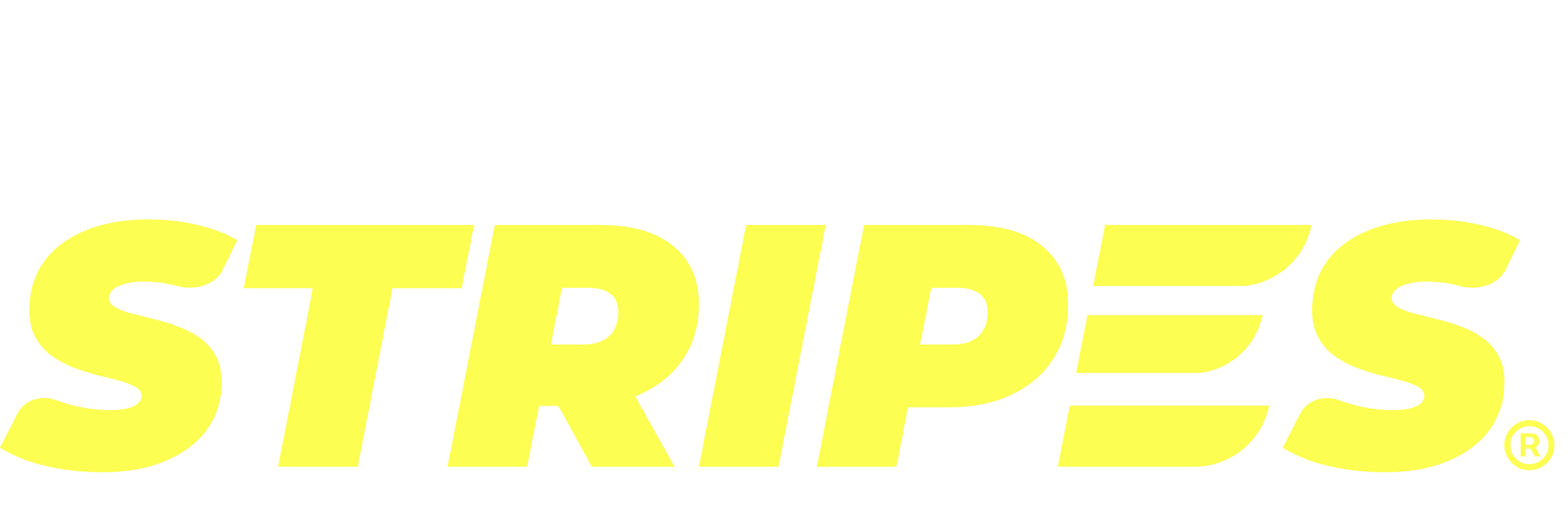 Earning our stripes logo